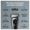 imageBraun Series 8 8330s Next Generation Electric Shaver for Men Rechargeable and Cordless Razor Silver Fabric Travel Case Wet and Dry Foil Shaver8467cc