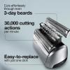 imageBraun Series 8 83M Electric Shaver Head Replacement Cassette Silver1 Count Pack of 10