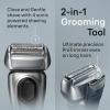 imageBraun Series 8 8567cc Electric Razor for Men 41 Shaving Elements ampamp Precision Long Hair Trimmer 5in1 SmartCare Center Close ampamp Gentle Even on Dense Beards Wet ampamp Dry Electric Razor 60min RuntimeSilver