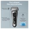 imageBraun Series 8 Electric Shaver Shaving Kit with 41 Shaving Elements Precision Long Hair Trimmer SmartCare Center PowerCase