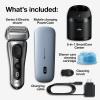 imageBraun Series 8 Electric Shaver Shaving Kit with 41 Shaving Elements Precision Long Hair Trimmer SmartCare Center PowerCase