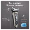 imageBraun Series 9 9385cc Latest Generation Electric Shaver Rechargeable ampamp Cordless Electric Razor for Men with CleanampampCharge Station ampamp Leather Travel Case