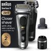 imageBraun Series 9 PRO Electric Razor for Men 5 Pro Shaving Elements and ShavePreparing ProComfort Head for Closeness ampamp Skin Comfort 6in1 SmartCare Center Wet or Dry Use Charging Stand 9597ccSilver