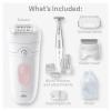 imageBraun Silkpil 5 Epilator Wet ampamp Dry Lasting Smooth Skin SE5230Rose Gold