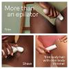 imageBraun Silkpil 9 Epilator Pivoting Head Wet and Dry Includes Body Trimmer Shaver Head and Trimmer CombSES9441