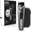 imageBraun AllinOne Mens Shaving Kit Series 7 7440 12in1 Beard Face Nose Ear Trimmer Hair Clippers Body Groomer and Manscaping  Travel Case  Charging StandSilver