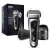 imageBraun Electric Razor for Men Series 8 8457cc Electric Foil Shaver with Precision Beard Trimmer Cleaning ampamp Charging SmartCare Center Galvano Silver