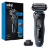 imageBraun Electric Shaver for Men Series 5 5118s Waterproof Wet ampamp Dry Shave Turbo Shaving Mode Foil Shaver with Precision Trimmer Battery Powered 50 Minute Battery RuntimeBlack