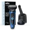 imageBraun Electric Shaver for Men Series 6 6172cc Wet ampamp Dry Shave Shaving Kit with SmartCare Center and Precision TrimmerBlue