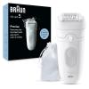imageBraun Epilator Silkpil 5 Hair Removal Device Women Shaver ampamp Trimmer Wet and Dry Includes Skin Contact Cap SE5011 Grey