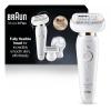 imageBraun Epilator Silkpil 9 9030 with Flexible Head Facial Hair Removal for Women and Men Hair Removal Device Shaver ampamp Trimmer Cordless Rechargeable Wet ampamp Dry Beauty Kit with Body Massage Pad