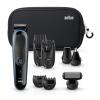 imageBraun Hair Clippers for Men 9in1 Beard Ear ampamp Nose Trimmer Body Grooming Kit Cordless ampamp Rechargeable with Gillette ProGlide Razor BlackBlue 9 Piece Set9 Piece Set