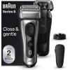 imageBraun Series 8 8567cc Electric Razor for Men 41 Shaving Elements ampamp Precision Long Hair Trimmer 5in1 SmartCare Center Close ampamp Gentle Even on Dense Beards Wet ampamp Dry Electric Razor 60min RuntimeSilver