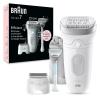 imageBraun Silkpil 7 Epilator Wet and Dry Wide Head Includes Venus Intimate Razor Shaver Head and Trimmer Comb SE7141