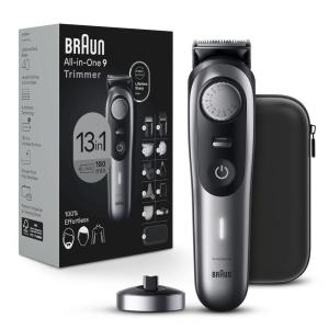 imageBraun AllinOne Mens Shaving Kit Series 9 9440 13in1 Beard Face Nose Ear Trimmer Hair Clippers Body Groomer and Manscaping