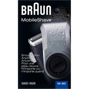 imageBraun Electric Razor for Men M90 Mobile Electric Shaver Precision Trimmer WashableBlue