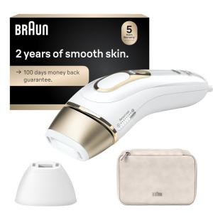 imageBraun IPL at Home Laser Hair Removal for Women and Men Silk Expert Pro 5 PL5137 with Venus Swirl Razor Permanent Visible Hair Reduction in Hair Regrowth for Body ampamp Face Corded PL5137PL5137