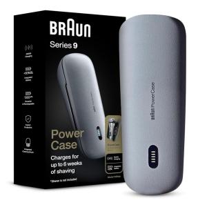 imageBraun Powercase for Electric Razors for Men Compatible with Braun Series 9 Pro Series 9 and Series 8 Electric Shavers Portable Shaver Case Charges for Up to 6 weeks