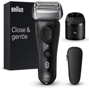 imageBraun Series 8 8567cc Electric Razor for Men 41 Shaving Elements ampamp Precision Long Hair Trimmer 5in1 SmartCare Center Close ampamp Gentle Even on Dense Beards Wet ampamp Dry Electric Razor 60min RuntimeBlack