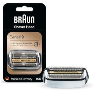 imageBraun Series 9 Electric Shaver Replacement Head  92S  Compatible with all Series 9 Electric Razors 9290cc 9291cc 9370cc 9293s 9385cc 9390cc 9330s 9296cc1 Count Pack of 10