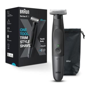 imageBraun Series XT5 AllinOne Mens Beard Trimmer and Electric RazorXT5200 w Smart Plug