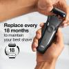 imageBraun Series 3 Electric Shaver Replacement Head  21B  Compatible with Electric Razors 300s 310s 3010BT