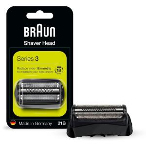 imageBraun Series 3 Electric Shaver Replacement Head  21B  Compatible with Electric Razors 300s 310s 3010BT