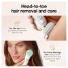 imageBraun Epilator Silkpil 9 Flex 9300 Beauty Set Facial Hair Removal for Women Hair Removal Device Shaver ampamp Trimmer Cordless Rechargeable Wet ampamp Dry FaceSpaSES9300