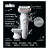 imageBraun Epilator Silkpil 9 Flex 9300 Beauty Set Facial Hair Removal for Women Hair Removal Device Shaver ampamp Trimmer Cordless Rechargeable Wet ampamp Dry FaceSpa9030