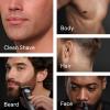 imageBraun AllinOne Series 9 PRO Beard and Body Trimmer AIO 9550 for Men with Gillette Labs Razor Cordless Grooming System with Precision Length Control Rechargeable Electric Facial Hair ToolAIO9550