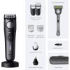 imageBraun AllinOne Series 9 PRO Beard and Body Trimmer AIO 9550 for Men with Gillette Labs Razor Cordless Grooming System with Precision Length Control Rechargeable Electric Facial Hair ToolAIO9555