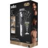 imageBraun AllinOne Series 9 PRO Beard and Body Trimmer AIO 9550 for Men with Gillette Labs Razor Cordless Grooming System with Precision Length Control Rechargeable Electric Facial Hair ToolAIO9550