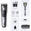 imageBraun AllinOne Series 9 PRO Beard and Body Trimmer AIO 9550 for Men with Gillette Labs Razor Cordless Grooming System with Precision Length Control Rechargeable Electric Facial Hair ToolAIO9550