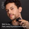 imageBraun Electric Razor for Men Series 5 Electric Shaver Precision Trimmer Extra Shaver Head 4in1 Clean amp Charge Center S5 5165ps