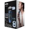 imageBraun Electric Razor for Men Series 6 with Precision Trimmer Extra Shaver Head 4in1 Clean amp Charge Center Travel Case S6 6177ps6177cc