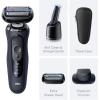 imageBraun Electric Razor for Men Series 6 with Precision Trimmer Extra Shaver Head 4in1 Clean amp Charge Center Travel Case S6 6177ps6177ps