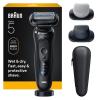 imageBraun Electric Razor for Men Series 5 Beard Shaver Electric Shaver with Body Groomer and Travel Case S5 5155cs