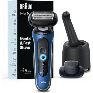 imageBraun Electric Razor for Men Series 6 with Precision Trimmer Extra Shaver Head 4in1 Clean amp Charge Center Travel Case S6 6177ps6172cc