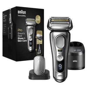 imageBraun Electric Razor for Men Series 9 PRO Electric Foil Shaver with Precision Trimmer 6in1 SmartCare Center Travel Powercase 9677cc9487cc