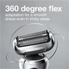 image:imageBraun Electric Razor for Men Series 7 360 Flex Head Foil Shaver with Precision Beard Trimmer Rechargeable Wet amp Dry and Travel Case Black 5 Piece SetSilver