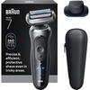 image:imageBraun Electric Razor for Men Series 7 360 Flex Head Foil Shaver with Precision Beard Trimmer Rechargeable Wet amp Dry and Travel Case Black 5 Piece SetSpace Grey